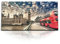 Paul Sinus Kunstdruck Bilder 120x60cm London Big Ben roter Bus England Brücke