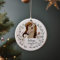 ilka parey wandtattoo-welt Weihnachtskugel Weihnachtsschmuck Keramik Baumanhänger Weihnachten personalisiert Namen Wunschname Pferd Pferdchen braun Tiere Baumkugel wkp15