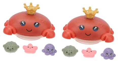 SAFIGLE 2 Juegos De Jarra Juguete Infantil Spray Musical Juguetes Deportivos para Niños Inducción Bebé Abs Eléctrico Ballena Juguetes para Niños Bañera Bañera Infantil Tomar Un Baño