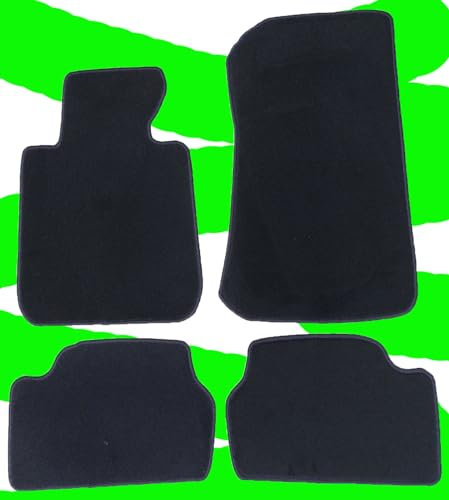 AUTOTEPPICH-STYLERS Q100+ Fußmatten Set passend für BMW E81 E87 1er 2004-2011 Matten Autoteppiche Automatten