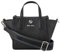 Nine West Damen Tote Riggs Mini-Tragetasche, Schwarz