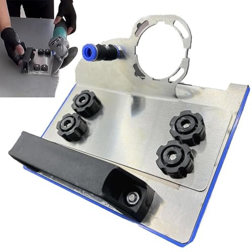 Niktule Angle Grinder Stand for Tile 45° Chamfer Cutting, Secure Clamping, Versatile Adjustment, Common Design, Widespread Adoption, Unmatched Stability, Includes Angle Grinder Stand