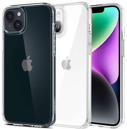 for iPhone 14 Case 6.1-Inch, Shockproof Phone Cover, Anti-Yellowing Clear Back Compatible with iPhone 14