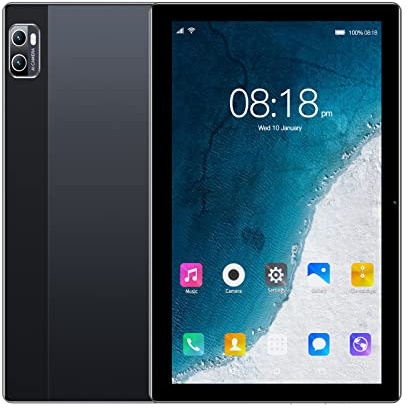 Mini tablette Android de 10 pour adultes, tablette de jeu avec écran IPS HD 10 cœurs, 1 Go de RAM + 16 Go de ROM, 4400 mAh, prend en charge une carte mémoire 128 Go, carte SIM, fournitures