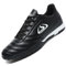 VLOOKST Boys' Football Boots Kids Girls Astro Turf Trainers Non-Slip Junior Soccer Shoes Sports Shoes Outdoor Athletic Sneakers Football Shoes Unisex M2301 Black White 6UK