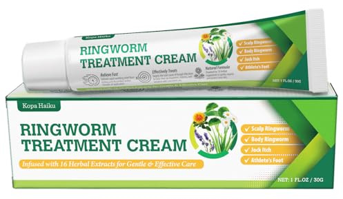 Kopa Haiku Antifungal Herbal Cream: with 16 Botanical Extracts for Skin Prone to Ringworm, Athlete’s Foot, Jock Itch & Tinea Versicolor