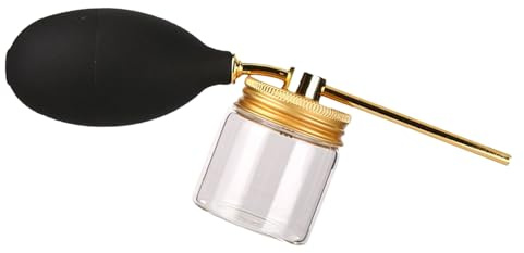 Garden Duster, aplicador de rociador de jardín de jardín de Mano, dispensador ergonómico con esparcidor de contenedores extraíbles para el césped de jardinería al Aire Libre en Maceta Carpintero