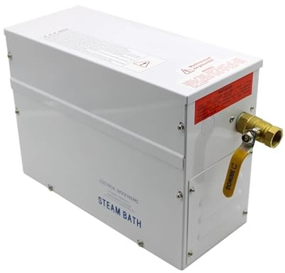 Saunaofen, 220/380V Heimsauna-Dampfgerät, Tragbarer Dampfgenerator, For Badezimmer, Nassdampfgerät für Zuhause, Hotel, Spa(380V 4.5KW)