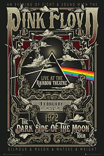 Close Up Poster Pink Floyd Poster Live at the Rainbow Theatre, London, 61x91.5cm