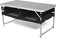 Hi-Gear Storage Table with Zipped Compartments & Pockets, Lightweight, Folding, Adjustable Height, Steel Frame, Easy to Assemble, Ideal for Camping & Festivals, includes Carry Bag