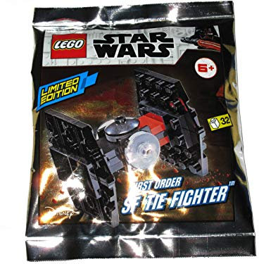 LEGO - Star Wars Episode 7 - Limited Edition - First Order SF TIE Fighter - foil Pack