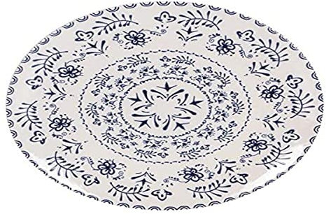 La Mediterránea S2206814 Flacher Teller Blur Monaco glänzend Porzellan, 26 cm