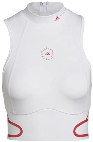 adidas by Stella McCartney TRUEPACE Heat.RDY Running Crop TOP White