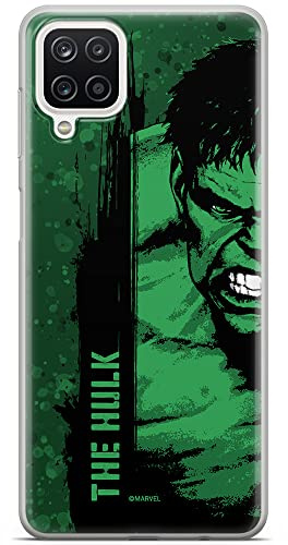 ERT GROUP Handyhülle für Samsung A12 / M12 Original und offiziell Lizenziertes Marvel Muster Hulk 001 optimal an die Form des Handy angepasst, hülle aus TPU