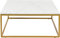 Kare Design Couchtisch Key West Gold, Beistelltisch, Ablage, luxuriös, 90x90cm