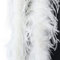 LICHENGTAI Flauschige Federboa, 200 cm Federstola Feder Schal Weiss Federboa Einfarbig Federdichten Flauschige Straußenfedern Für Weihnachtsbaum Karneval Fasching Stola Kostüm Party Damen Kinder