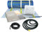 Flexithermo™ Plus elektrische Fußbodenheizung Komplett-Set I Heizleistung: 200 W/m² (24,0m x 0,5m; 12m²) Fußbodenheizung elektrisch für Böden aller Art I inkl. Manuellem-Thermostat