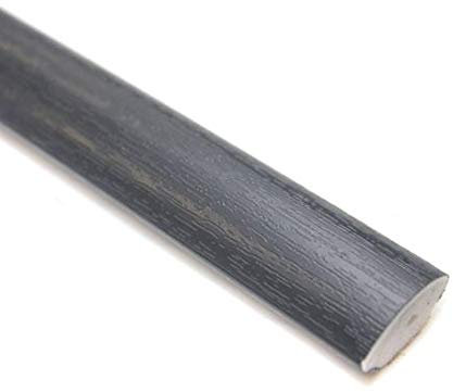 uPVC Plastic Quadrant Trim 13mm - Window/Tile Beading - Plastic Finishing Trim - 5 Pack of 2 Metre Lengths (Anthracite Grey)