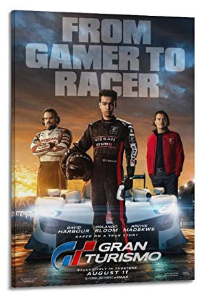 Rudd Gran Turismo 2023 Filmposter Raumdekoration ästhetische Schlafzimmer dekorative Poster für Schlafzimmer Poster 20 x 30 cm Rahmenstil