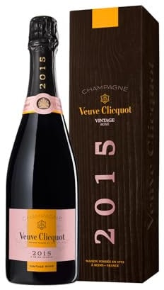 Veuve Clicquot Rosé Vintage 2015 Champagne 12,5% 75cl sous étui