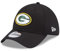 New Era Green Bay Packers NFL Fankappe schwarz Stretch Cap Teamlogo Basecap - S-M