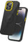 FLOLAB Surtect Tri-Fusion Magnetische iPhone 14 Pro Max Handyhülle Schutzhülle Slim Design Magsafe Kompatibel Militär Grade Schwarzer Rahmen Schwarze Rückplatte - Cyber Yellow