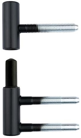Set Rahmenteil für Holzzarge schwarz V3400WF & Flügelteil V0020 für Zimmertüren