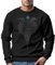 Neverless® Sweatshirt Herren Fenrir Wolf Valknut Vegvisir Wikinger Odin Schwert Runen Kompass nordische Mythologie schwarz XXL