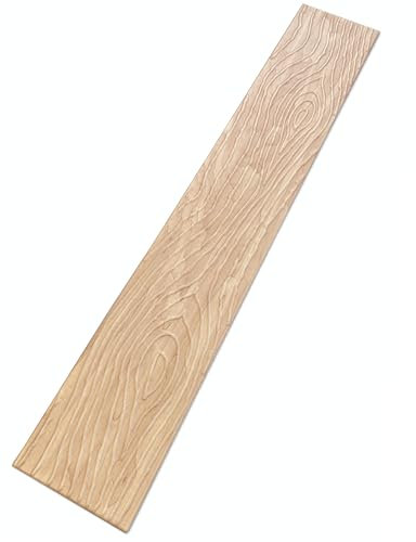 I K H E MALARKA Polystyrol Paneele, Deckenpaneele Holzoptik, Wandpaneele, Dekoren, Holzimitat Decken - Wandverkleidung, 3mm dick - 100x16,7cm / 20m² - 120 Stück (TEXTURE 03)