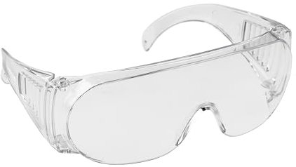 Högert Technik - VENEDIG Schutzbrille klar uni | Brille zum individuellen Augenschutz | EN 166: 2001 | leichte und langlebige Struktur