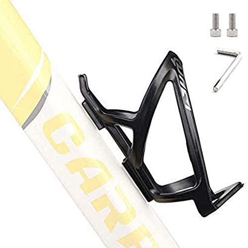 Porte Gourde Velo Porte-Bouteille VéLo Porte-bidons de vélo en Plastique Ultra léger et Durable Accessoire VTT Léger et Durable pour VéLo de Route Léger et Robuste et VTT (Noir)