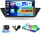 Hikity Android 15 Autoradio für BMW X1 E84 2010-2016 mit Wireless CarPlay Android Auto Mirror Link, 10,1 Touchscreen Car Radio mit Bluetooth Navi WiFi SWC FM/RDS Mic Rückfahrkamera