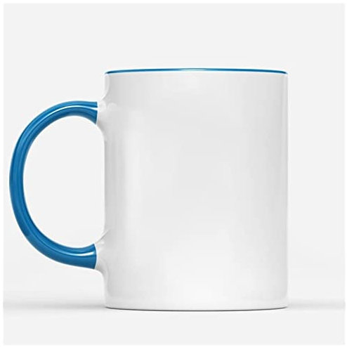 ZNTXAYMO Tasse Double Paroi Tasse personnalisée La vie colorée est meilleure avec les sœurs love arbre jusqu'à 6 tasse à café Tasse(Sky blue,4 Sisters)
