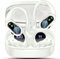 Wireless Earbuds, Bluetooth 5.3 Sport Headphones HiFi Stereo Noise Cancelling Earbuds with HD Mic, 50H Wireless Headphones Dual LED, In Ear Ear Buds with EarHooks, IP7 Bluetooth Earphones, White