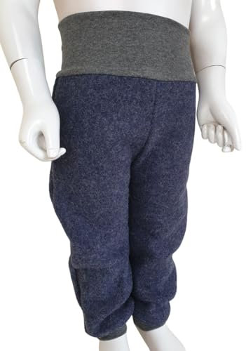 Walkhose aus 100% Wolle Walkloden mulesingfrei (kobaltblau, 98)
