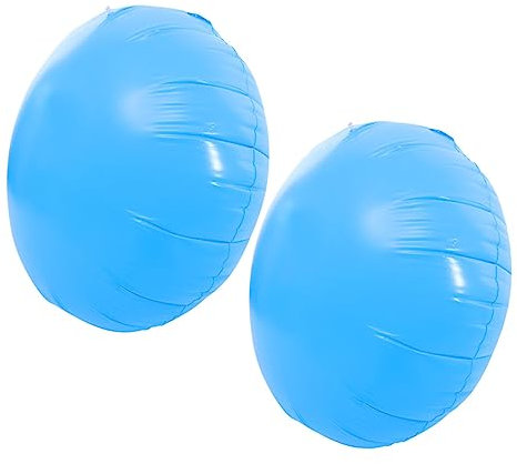 IWOWHERO 2pcs Inflatable Pool Pillow Pool Cover Thickened Pillow for above Ground