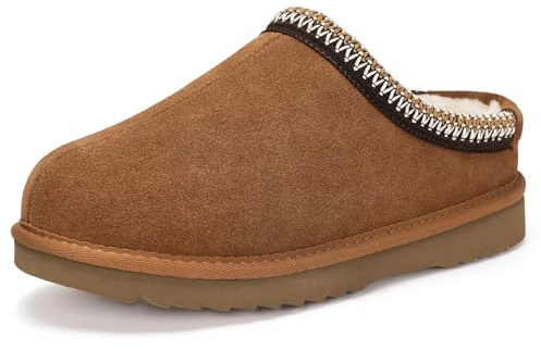 Dokela Hausschuhe Damen Winter Herren Pantoffeln Warm Gefüttert | Lined Clogs,Mini Stiefel,Rutschfeste,Weichem Futter,Leicht Slipper,für drinnen und draußen