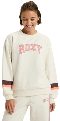 Roxy Essential Energy Timeless Cn - Sweatshirt - Women - White