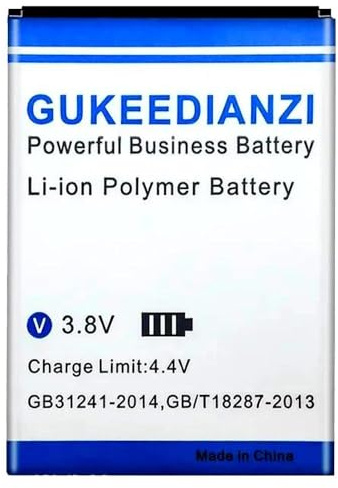 Batteria da 3300 mAh super capacità compatibile con Archos 55 Platinum BSF03A, batteria di ricambio per telefono AC55PL