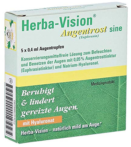 Herba-Vision Augentrost Sine Augentropfen