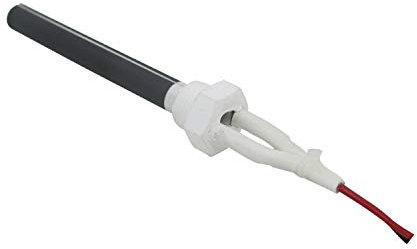 Keramischer glühzünder 3/8 zoll zündwiderstand pelletofen 220v 300w zündpatrone zündstab für pelletofen 100x10.5x6mm (Oben offen)