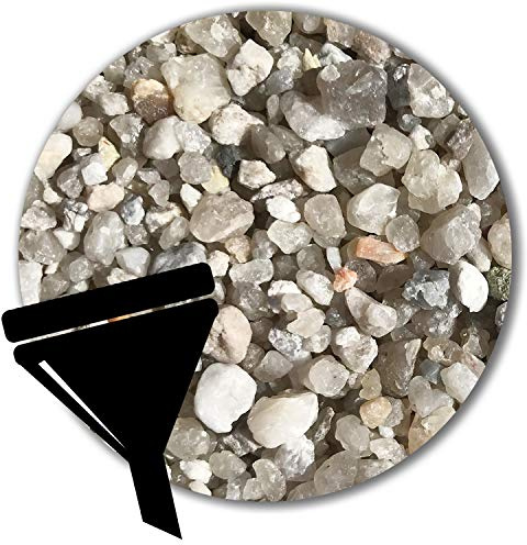 Anbobo Müller GmbH 25 kg Filtersand Filterkies hellgrau Filterquarzsand für Sandfilteranlagen Pool grau (2,0-5,6 mm)