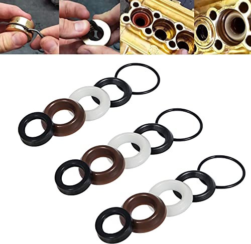 CASTNOO 15mm Pressure Washer Pump Repair Kit, 15 Packs Silicone O-Rings for ZWD & ZWDK Series, Direct Replacement for 5019.0226.00, Easy to Install