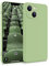 MyGadget Case for iPhone 13 Mini - Cover Ultra Thin TPU - Soft Touch Rubber & Anti-Scratch Shell - Flexible Silicone - Matte Green