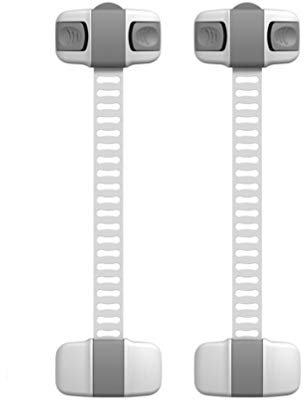 TOYANDONA 8 Piezas Cerradura De Protección Multifunción Cerraduras para Armarios De Seguridad Cajones De Nevera Cerraduras Múltiples Cajón Gabinete Candado De Seguridad Niño