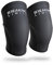 BREAKING LIMITS Kniebandagen - Kniestütze, Kniebandage für Kraftsport, Gym - Atmungsaktive Kompressionsbandage gegen Knieschmerzen/Gelenkschmerzen, aus 7 mm Neopren - 6 Größen, Schwarz/Weiß (M)
