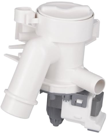 easyPART Kompatibel/Ersatz für EUROPART 10030241 Ablaufpumpe wie HOOVER 41018403 Hanyu mit Pumpenkopf und Sieb für Waschmaschine Waschtrockner