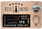 Ouvre-bouteille mural en bois avec décapsuleur en métal et porte-capsule magnétique (Beer Menu)