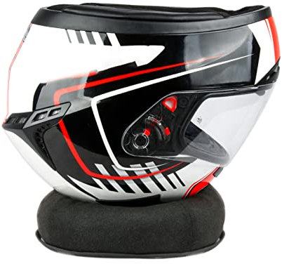Shkalacar Porte Casque Moto,Support de Casque de Moto Support de Casque Coussin de Service de Casque Anneau de Beignet de Casque pour Moto