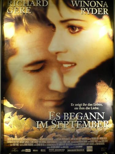 Es begann im September - Richard Gere - Filmposter 120x80cm gerollt